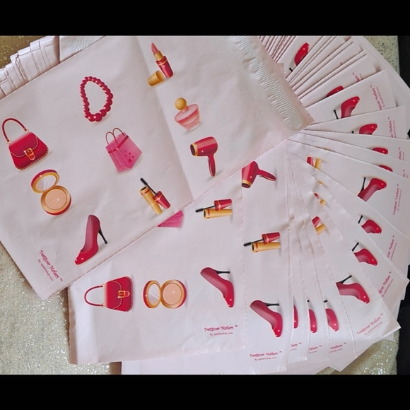 NWT - 20ct. 6x9 Polymailers Bonus Random Thank You Cards/Thank You Stickers - Picture 3 of 5